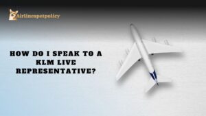 How do I speak to a KLM Live Representative?